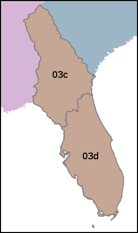 Map of South Atlantic South (Vector Processing Unit 03S)