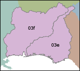 Map of South Atlantic West (Vector Processing Unit 03W)