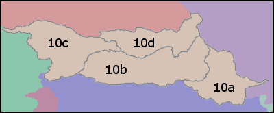 Map of Lower Missouri (Vector Processing Unit 10L)