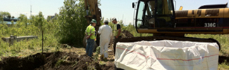 Lindsay Light Dusable Park construction photo