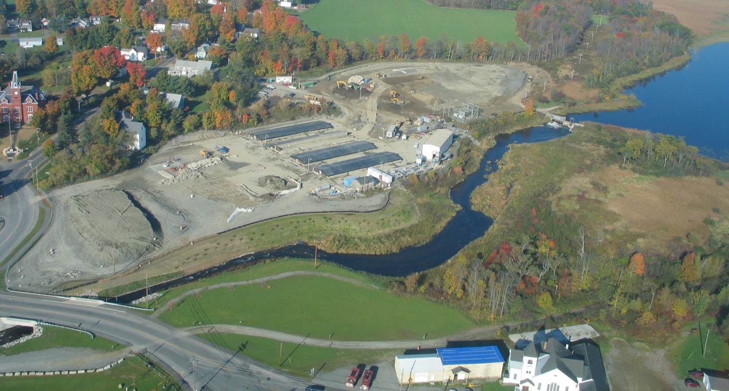 Eastland Woolen Mill During Remediation