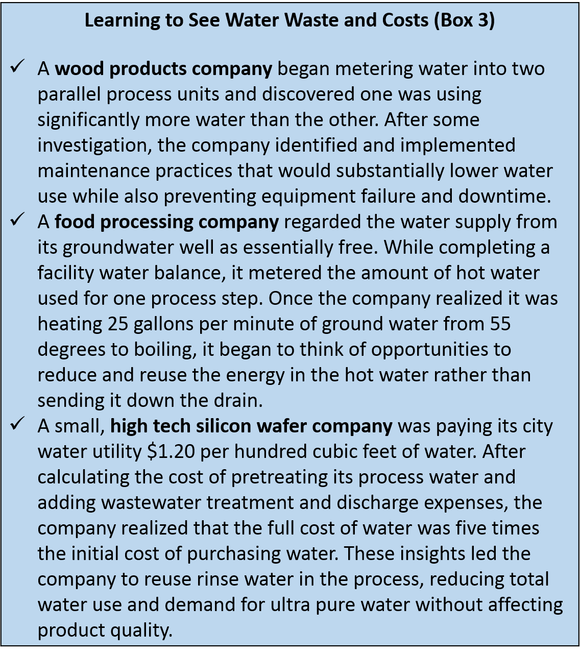 Learning to See Water Waste and Costs 