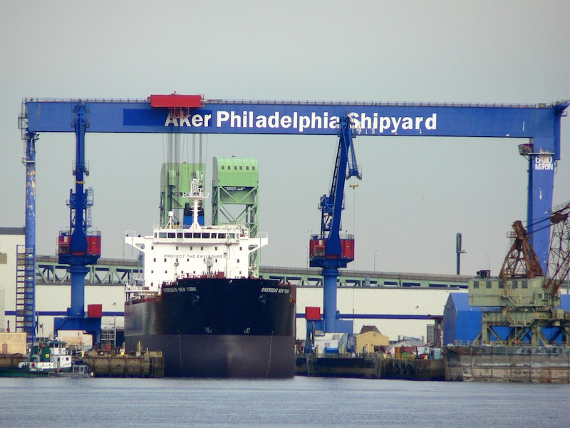 Photo courtesy Aker Philadelphia Shipyard