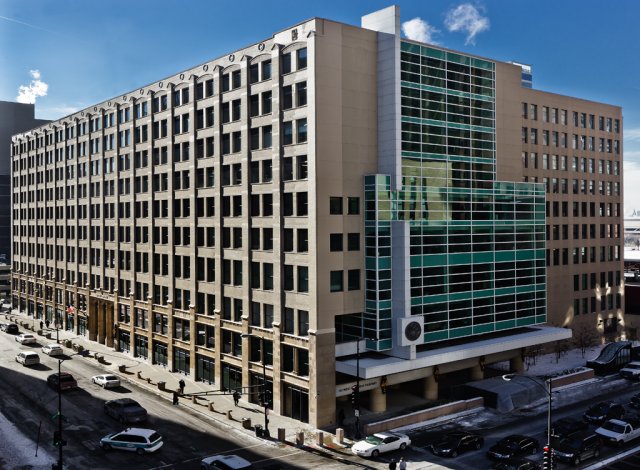 The building at 536 South Clark Street, Chicago, where the EPA Region 5 laboratory is located.