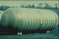 Fiberglass tank