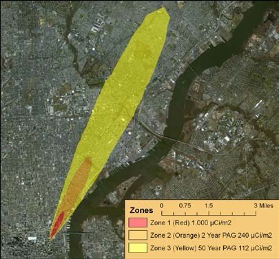 Radiological Contamination Plume