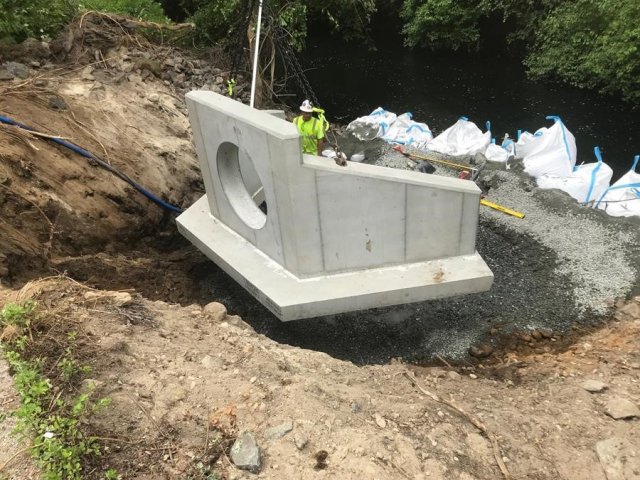 Construction starts at the Centredale Superfund Site in North Providence, Rhode Island.