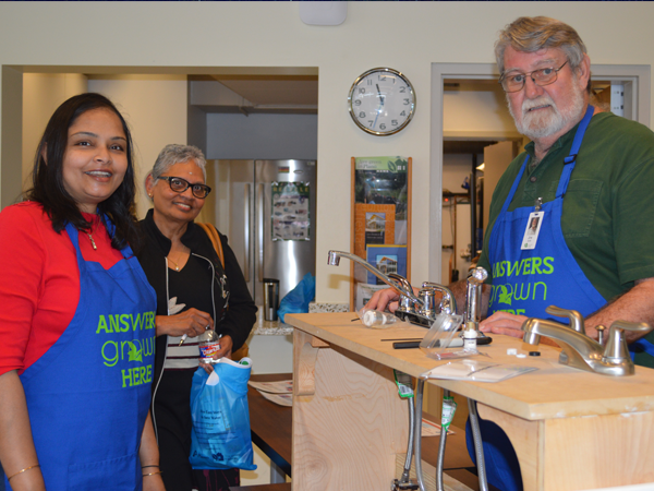 The City of Plano Fix a Leak Week workshop volunteers.