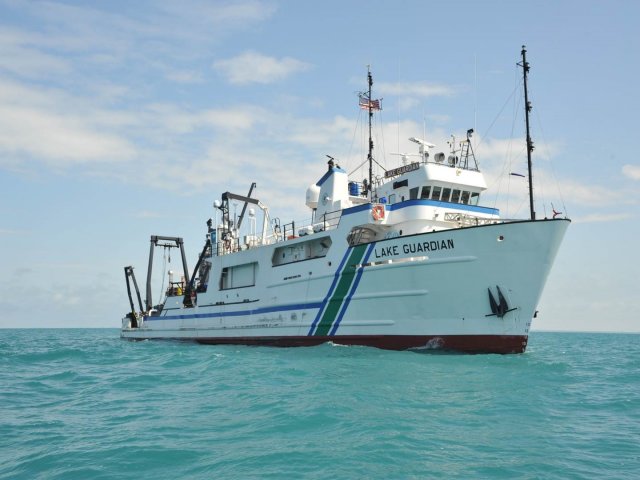 Photo of EPA's Lake Guardian Research Vessel 