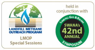 Graphic for LMOP Special Sessions and SWANA's Landfill Gas &amp; Biogas Symposium