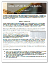 Indoor AirPlus Technical Bulletin: Filtration - This technical bulletin details how Indoor AirPlus Partners address filtration.