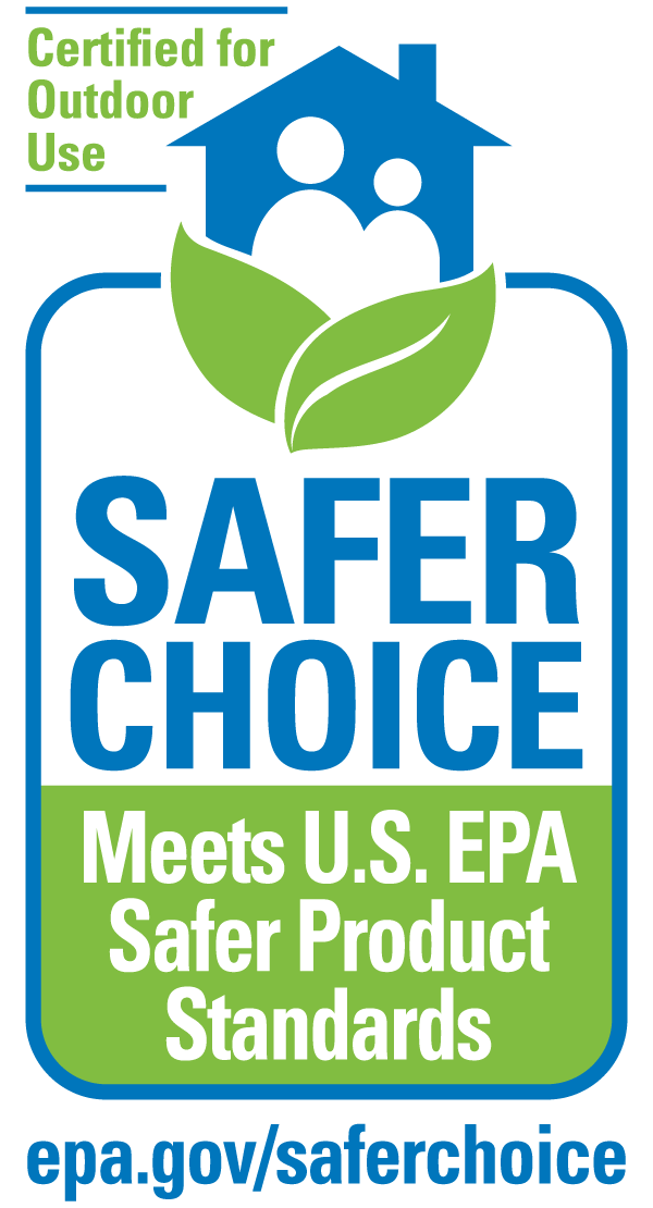 Safer Choice Certified for Outdoor Use label