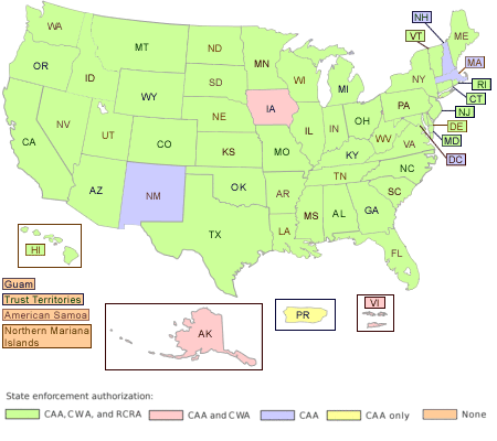 Map of the United States