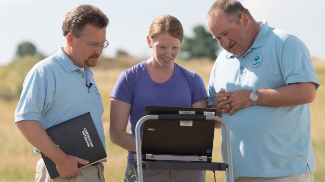 EPA reviewing sensor data out in the field.