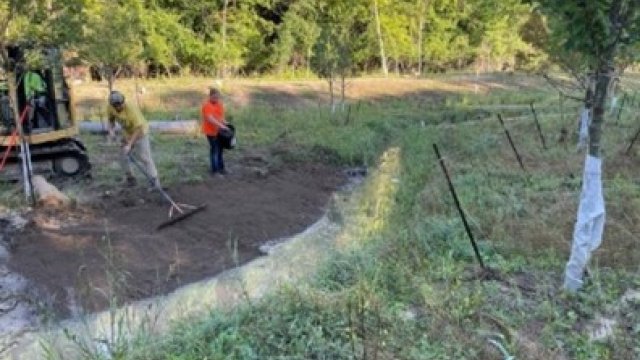 Image showing Tamarack Creek Stream and Wetland Restoration