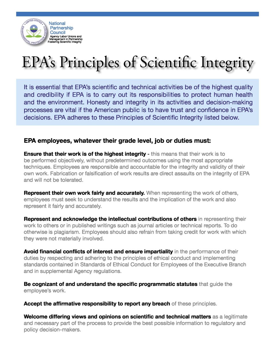 Principles of SI factsheet