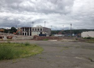 Torin Site before construction began (Photo Credit: City of Torrington)