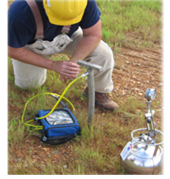 Figure 1.  LFG probe sampling.