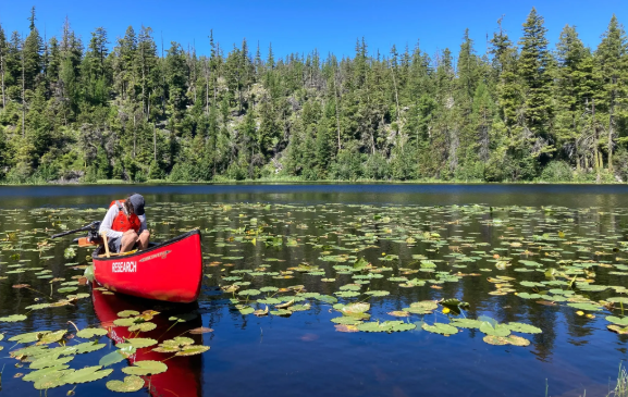 Canoe on Lake