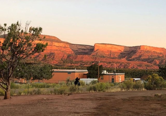 Cove Day School near the Lukachukai Mountains Mining District (LMMD) Site