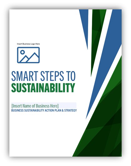 Cover of the Smart Steps to Sustainability Action Plan & Strategy Template