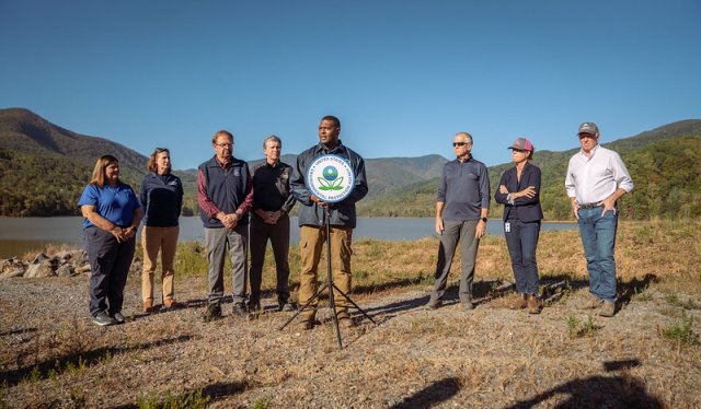 Administrator Regan, joined by NC leaders, delivers remarks on Hurricane Helene recovery efforts in North Carolina. The Administrator is joined by NC leaders. 