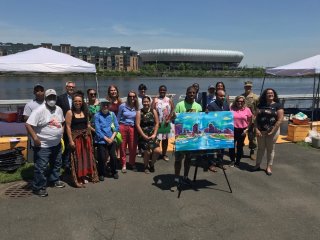 Lower Passaic River Urban Waters Federal Partnership event in Newark, New Jersey