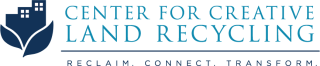 Logo: Center for Creative Land Recycling - Reclaim, Connect, Transform