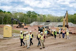 construction site in Clayton, NC