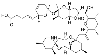 Azaspiracid chemical structure