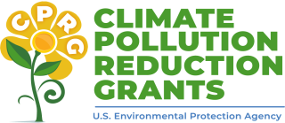 Climate Pollution Reduction Grants Flower Logo