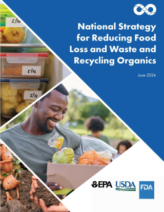 Cover of the National Strategy for Reducing Food Loss and Waste and Recycling Organics