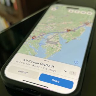 Route Planning App on Phone