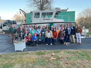 The ROCS-Net group smiling for the camera!